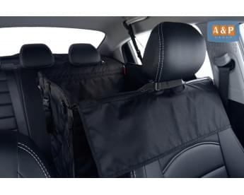 Автогамак Happy Dog Premium (Хэппи Дог Премиум). На половину сиденья. Цвет: черный.